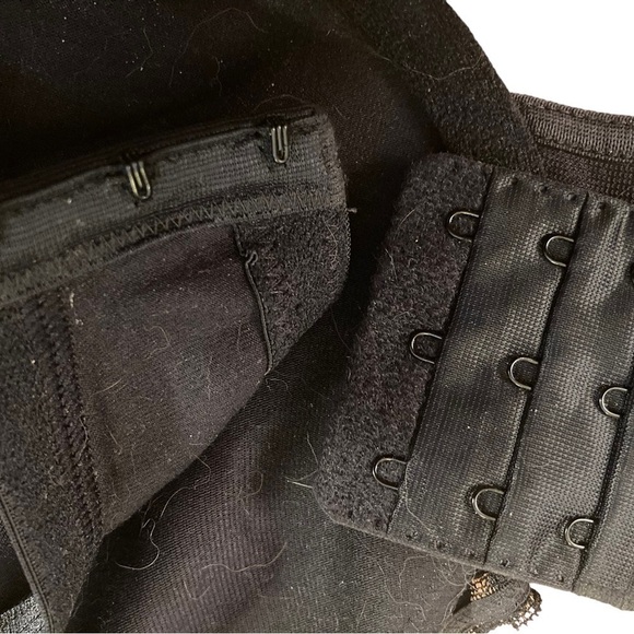 CATHERINES Bra 44DDD Solid Black Cotton Lace Trimmed Cups Never Worn NWT - Picture 10 of 12